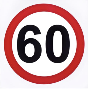 Наклейка 60